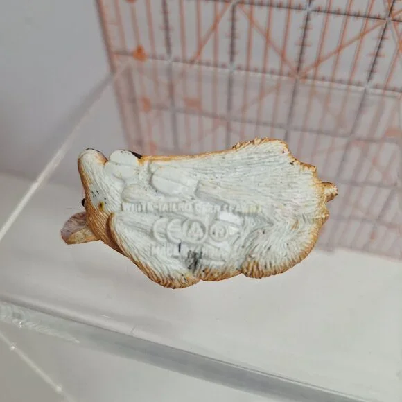 AAA White Tailed Deer Fawn 2.5" Miniature Figurine Animal Brown PVC Baby - Picture 10 of 11